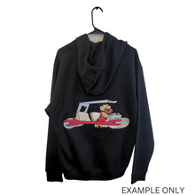 Load image into Gallery viewer, White Custom Pull Over Hoodie personalize embroidery with Graphic or Text