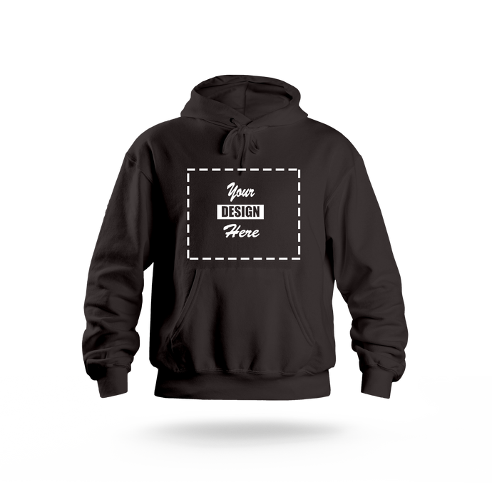 Custom Pull Over Hoodie customized transfer print with Graphic or Text