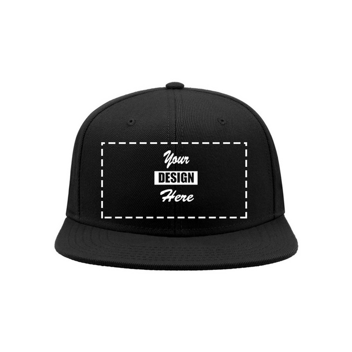 Snapback Hat Custom Embroidery with Digitizing or Text